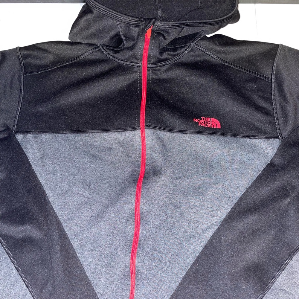 North face full zip sz large